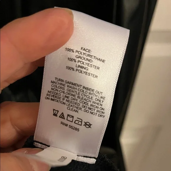 Express Black Mini Dress - Picture 6 of 6